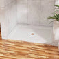 Goodyo 32x48 Shower Base 3.5 Height Anti - slip Acrylic Center Drain Single Threshold Shower Base in White