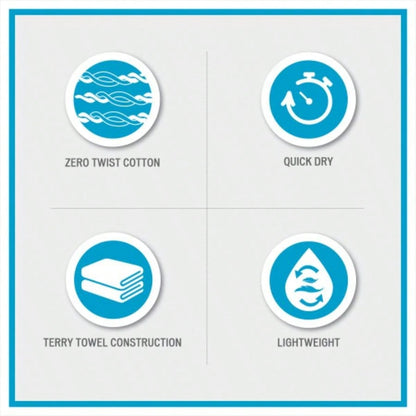 Cotton Quick Dry 12 Piece Bath Towel Set