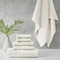 Cotton Blend Antimicrobial 6 Piece Towel Set