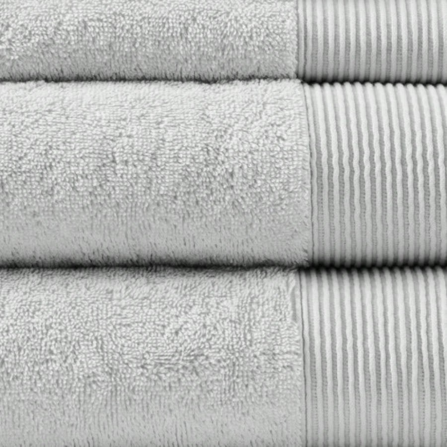 Cotton Blend Antimicrobial 6 Piece Towel Set
