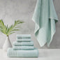 Cotton Blend Antimicrobial 6 Piece Towel Set