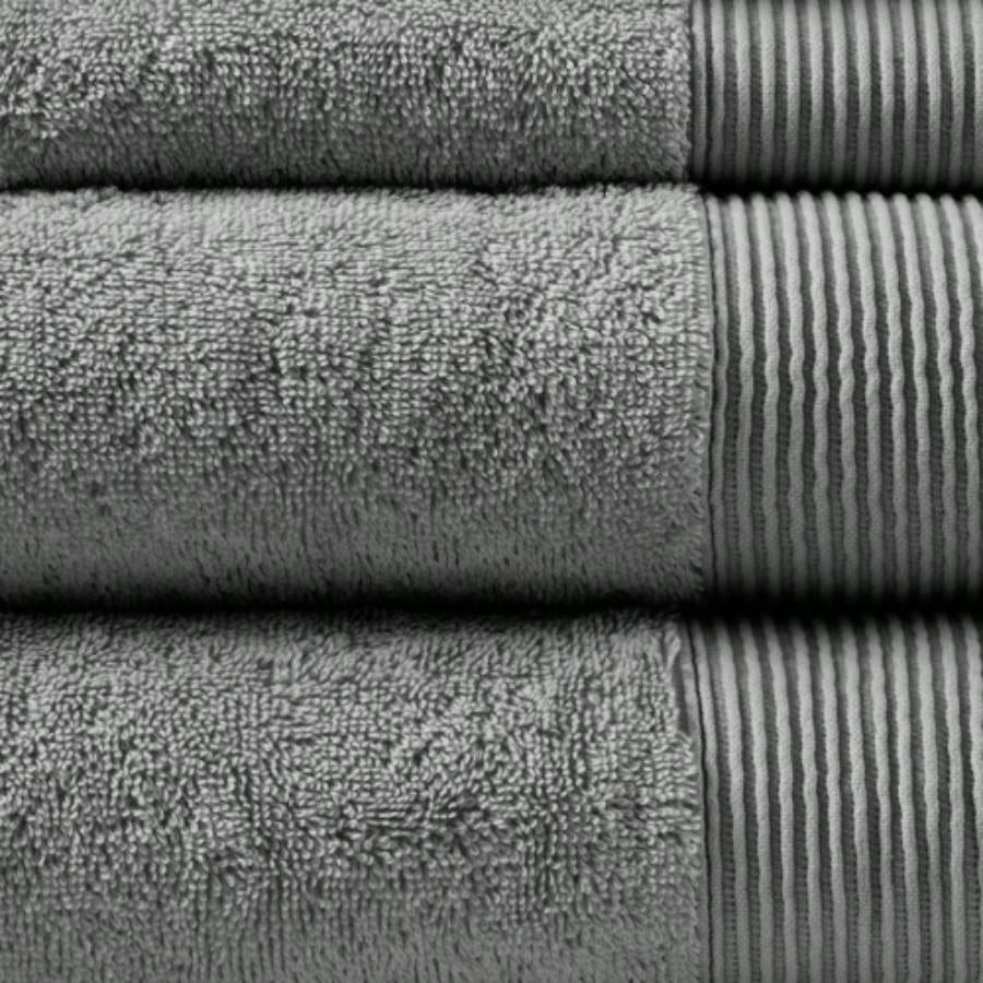 Cotton Blend Antimicrobial 6 Piece Towel Set