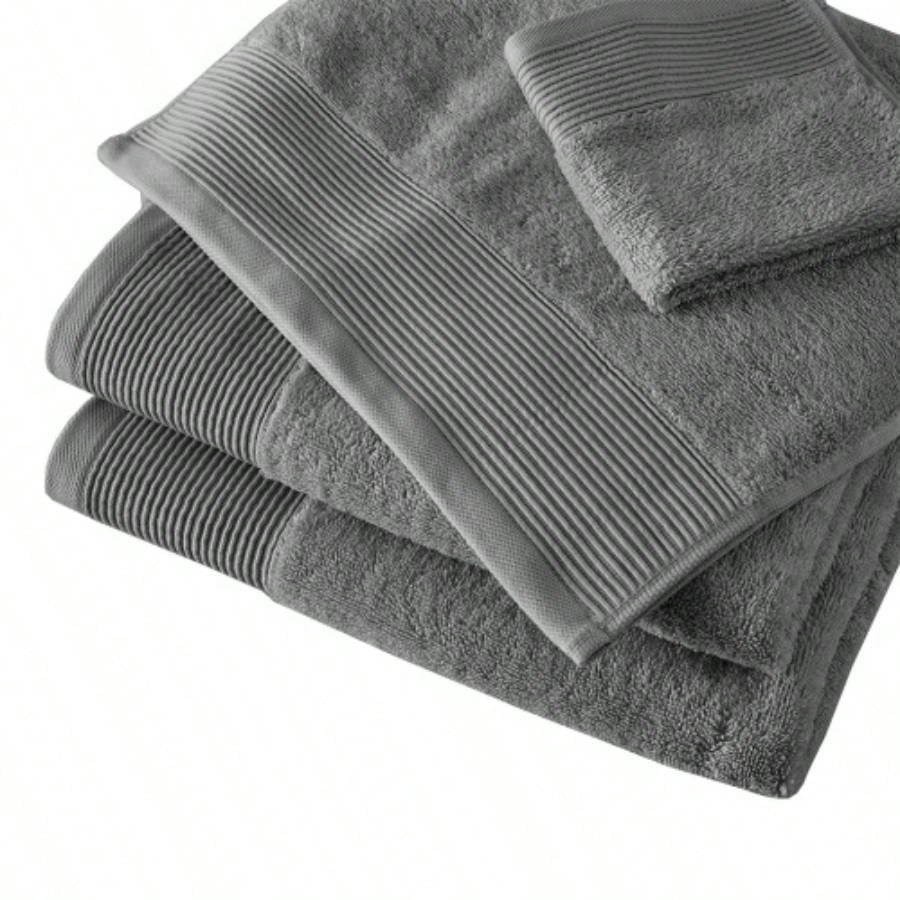 Cotton Blend Antimicrobial 6 Piece Towel Set