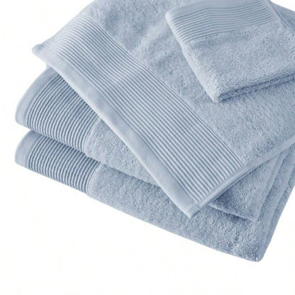 Cotton Blend Antimicrobial 6 Piece Towel Set