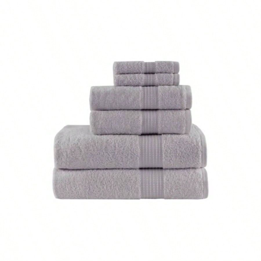 6 Piece Organic Cotton Towel Set