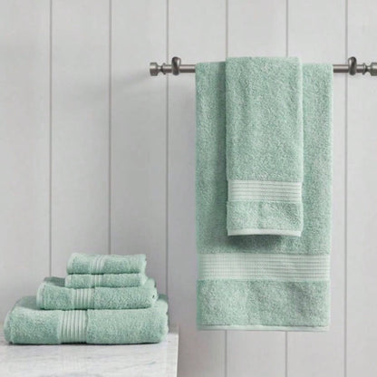 6 Piece Organic Cotton Towel Set