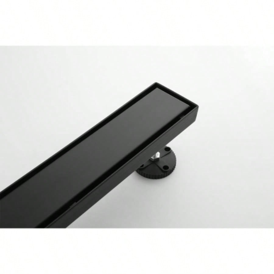 28 Inches Linear Shower Drain, Included Hair Strainer and Leveling Feet