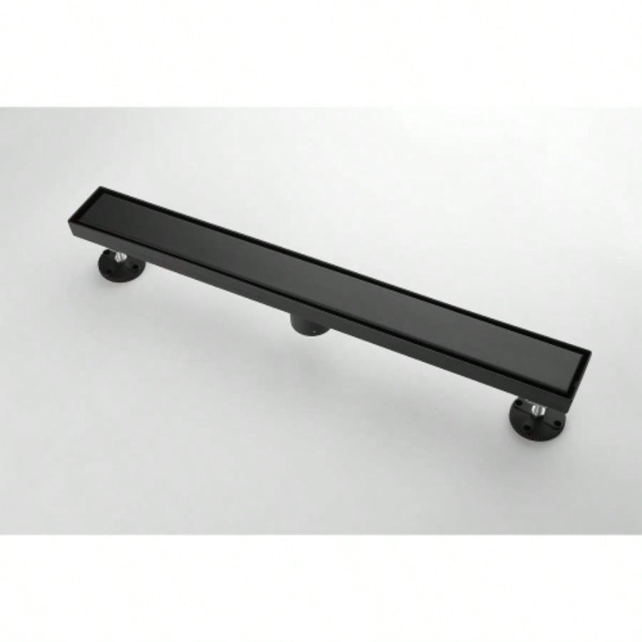 28 Inches Linear Shower Drain, Included Hair Strainer and Leveling Feet