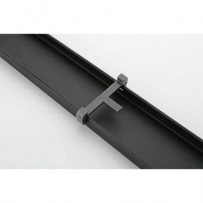 28 Inches Linear Shower Drain, Included Hair Strainer and Leveling Feet