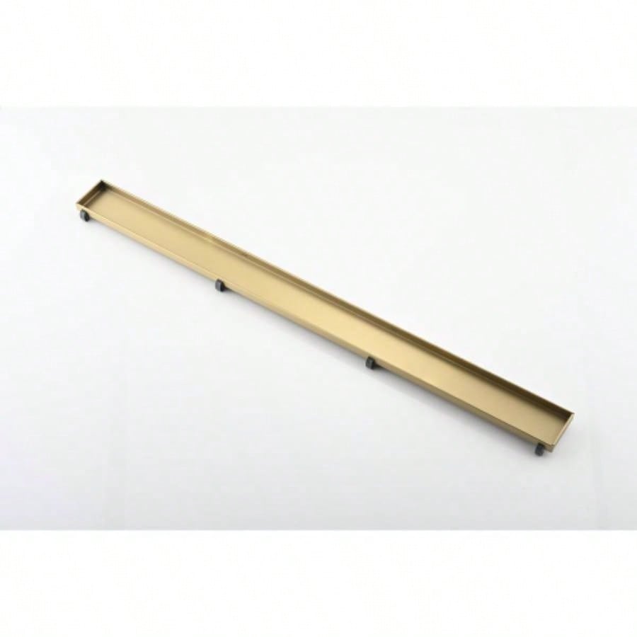 28 Inches Linear Shower Drain, Included Hair Strainer and Leveling Feet