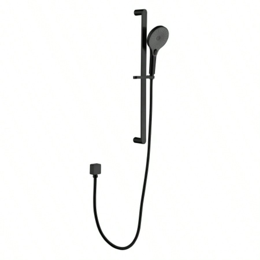 Handheld Shower with 28 - Inch Slide Bar and 59 - Inch Hose