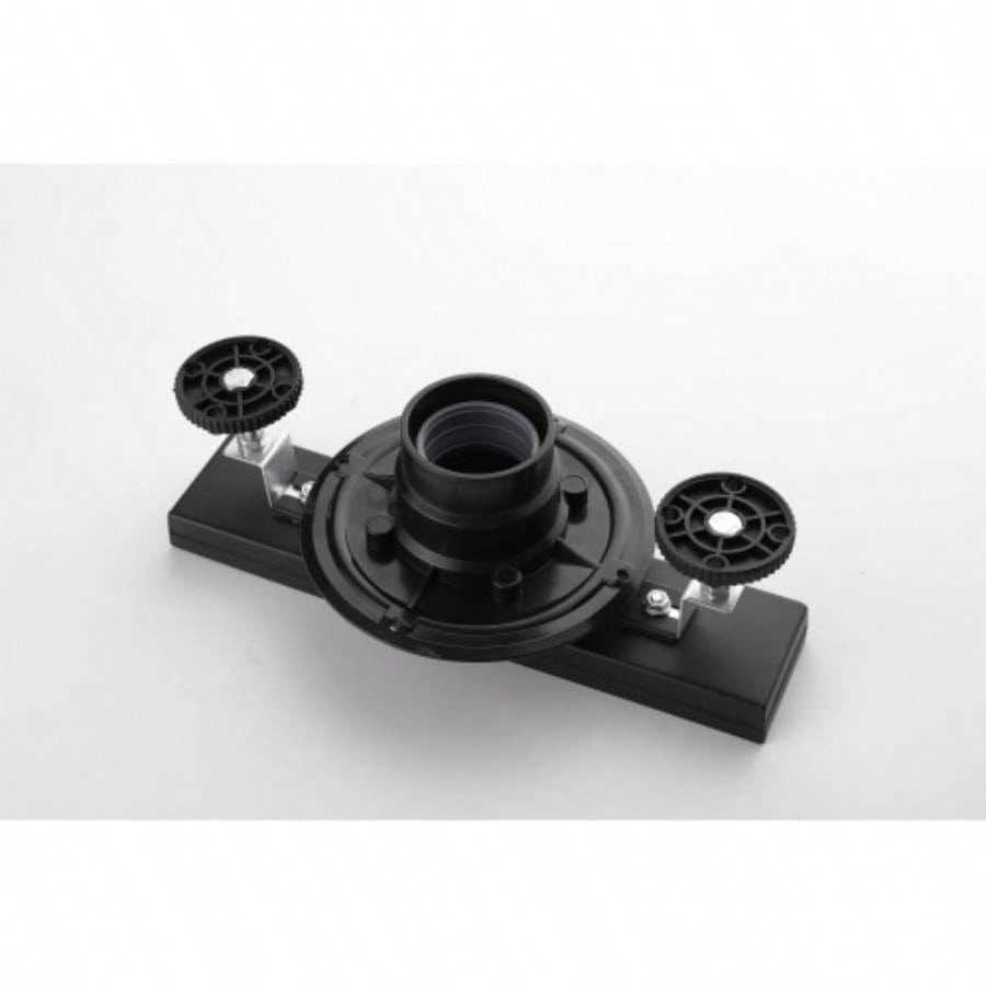 12 Inches Linear Shower Drain with Removable Cover, 304 Stainless Shower Drain Included Hair Strainer and Leveling Feet, Flange