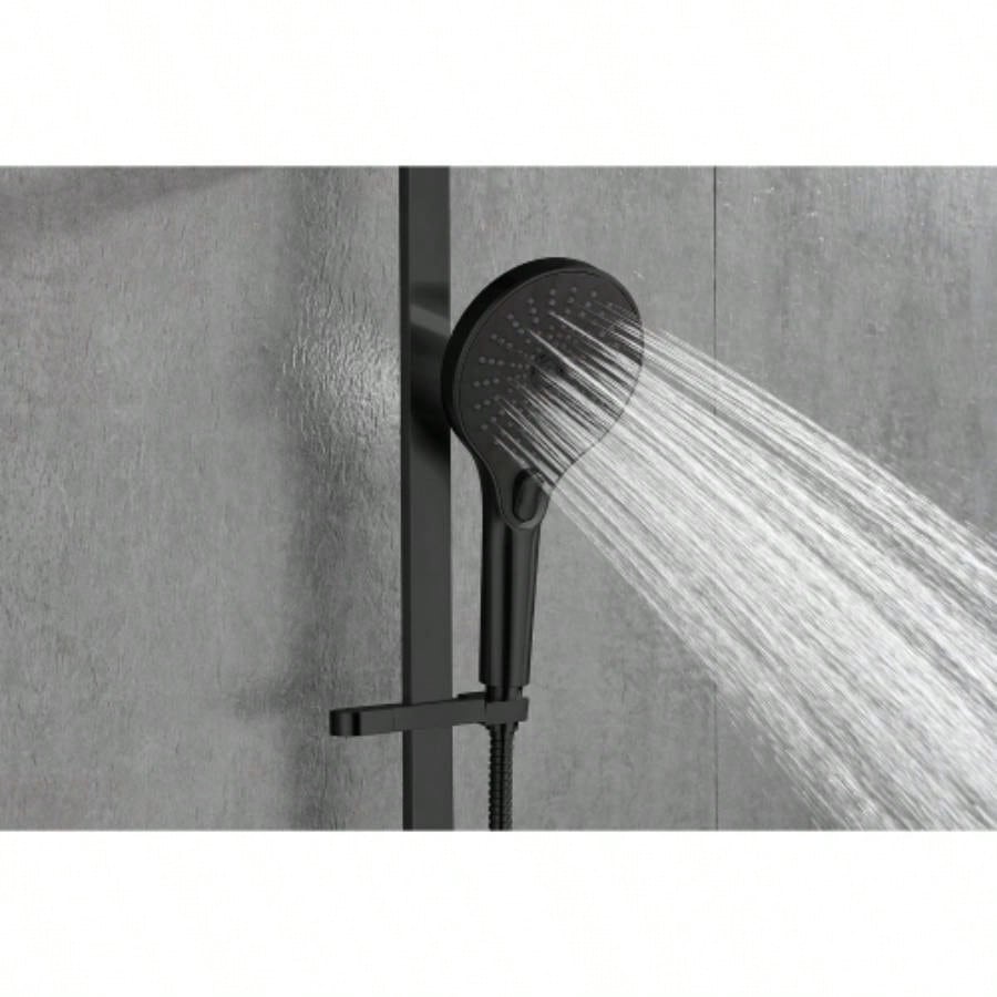 Handheld Shower with 28 - Inch Slide Bar and 59 - Inch Hose