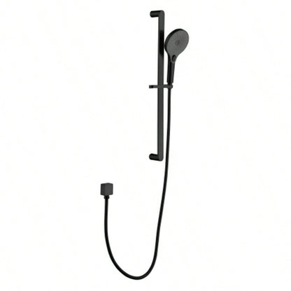 Handheld Shower with 28 - Inch Slide Bar and 59 - Inch Hose