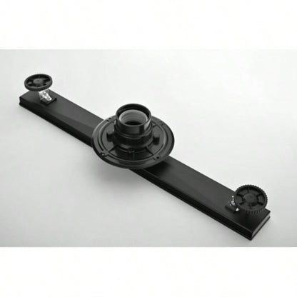 24 Inches Linear Shower Drain with Removable Cover, 304 Stainless Shower Drain Included Hair Strainer and Leveling Feet, Flange