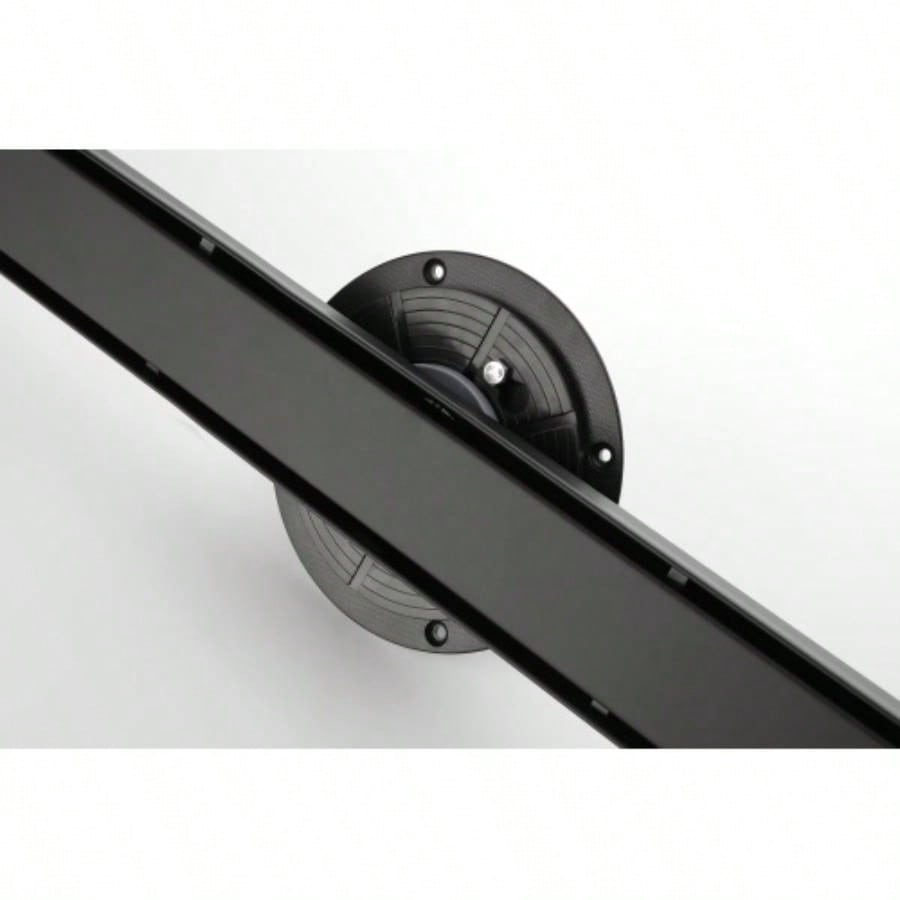 30 Inches Linear Shower Drain with Removable Cover, 304 Stainless Shower Drain Included Hair Strainer and Leveling Feet, Flange