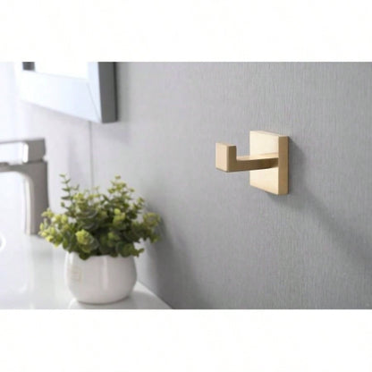 8 Pack Wall - Mounted Stainless Steel Bathroom Towel Hooks/Coat Hooks Bathroom, Bedroom, Kitchen