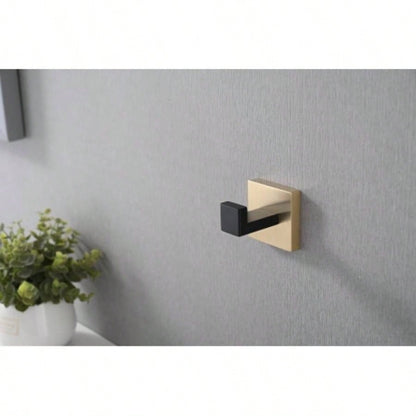 8 Pack Wall - Mounted Stainless Steel Bathroom Towel Hooks/Coat Hooks Bathroom, Bedroom, Kitchen