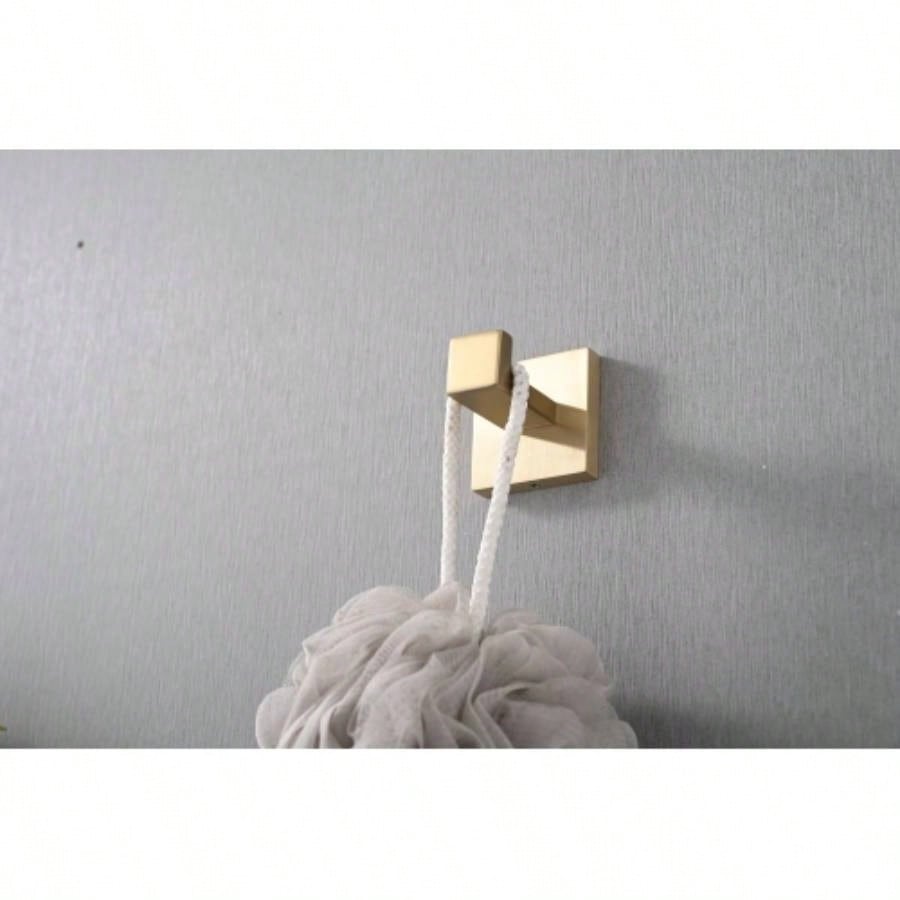 8 Pack Wall - Mounted Stainless Steel Bathroom Towel Hooks/Coat Hooks Bathroom, Bedroom, Kitchen