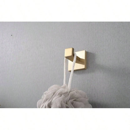 8 Pack Wall - Mounted Stainless Steel Bathroom Towel Hooks/Coat Hooks Bathroom, Bedroom, Kitchen