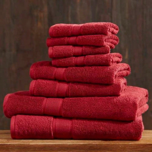 Ultra - Soft Cotton Absorbent Towel Set 8 - Piece