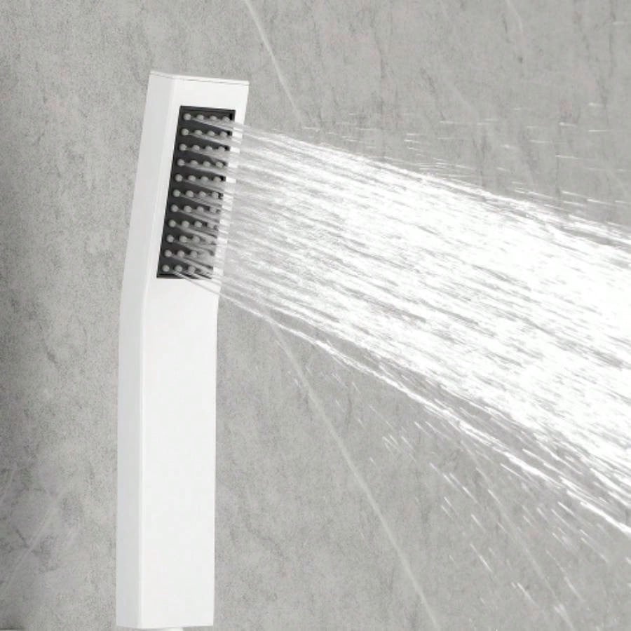 Handheld Shower with 28 - Inch Slide Bar and 59 - Inch Hose