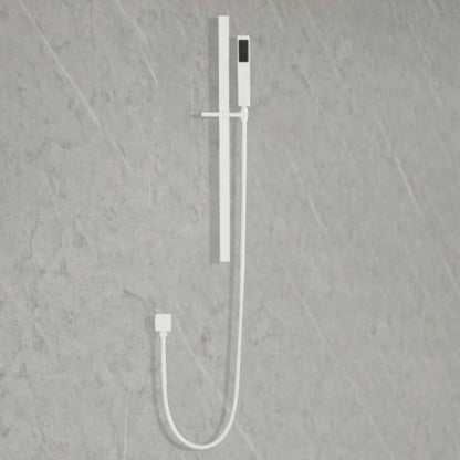 Handheld Shower with 28 - Inch Slide Bar and 59 - Inch Hose