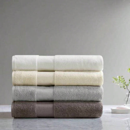 2 PCS 35x70 - 2PK Cotton Bath Sheet Set Charcoal