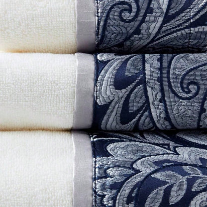 6 Piece Jacquard Towel Set