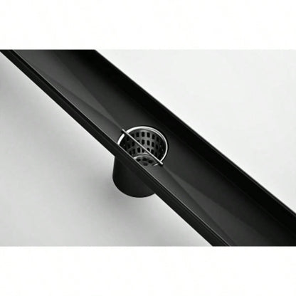 24 Inches Linear Shower Drain, Included Hair Strainer and Leveling Feet