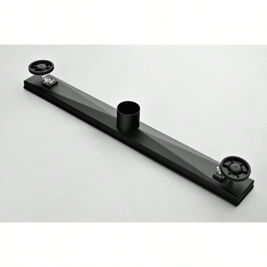 24 Inches Linear Shower Drain, Included Hair Strainer and Leveling Feet