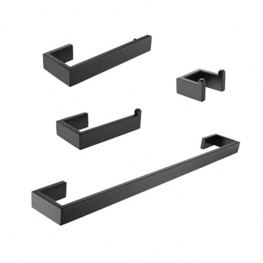 4 - Piece Stainless Steel Bathroom Hardware Set