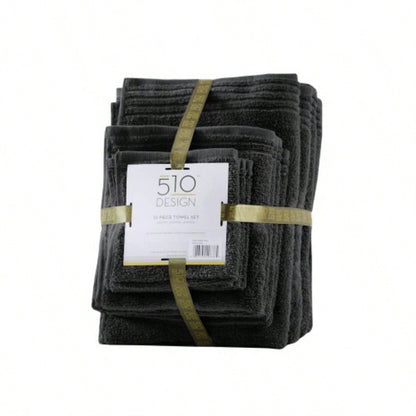 Cotton Quick Dry 12 Piece Bath Towel Set 12 - Piece