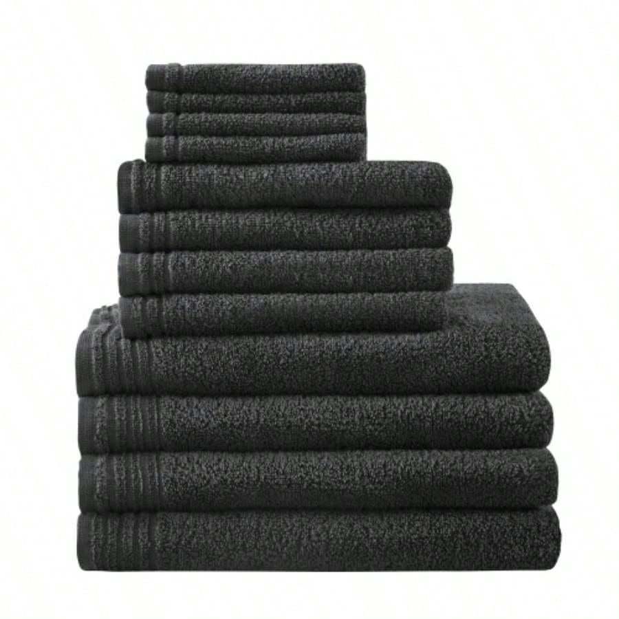 Cotton Quick Dry 12 Piece Bath Towel Set 12 - Piece