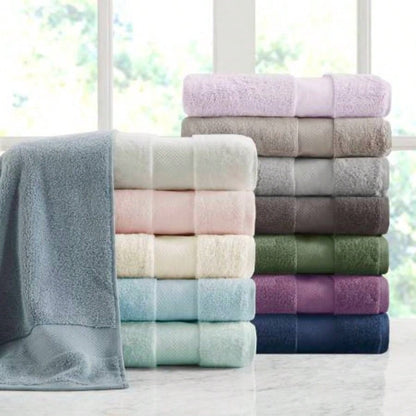 Cotton 6 Piece Bath Towel Set 6 - Piece