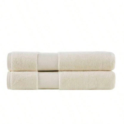 2 PCS 35x70 - 2PK Cotton Bath Sheet Set Natural