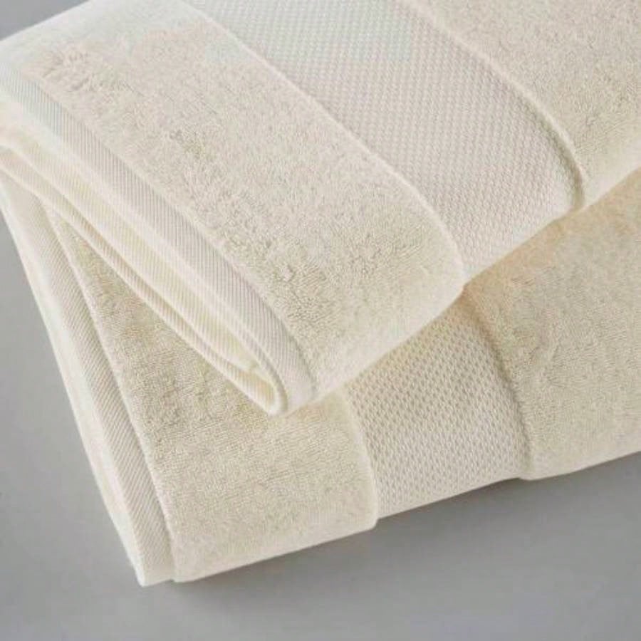 2 PCS 35x70 - 2PK Cotton Bath Sheet Set Natural