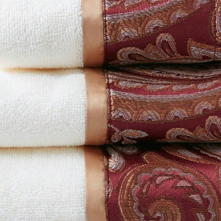 6 Piece Jacquard Towel Set