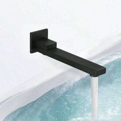 Folding Tub Spout, 180 Swivel Wall Mounted Bathroom Bathtub Tub Spout