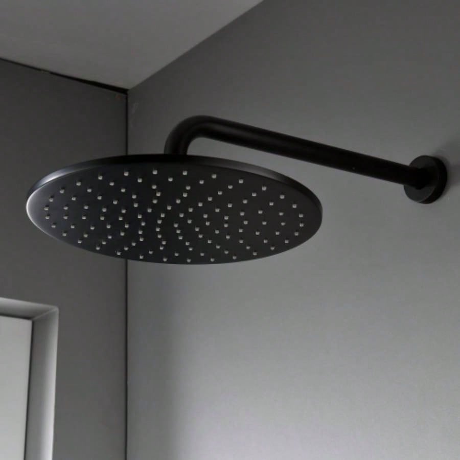 Rainfall Handheld Spray, In - Wall Installation, Anti - Corrosion Brass Body304 Stainless Steel, Modern Bathroom FixtureMatte Black