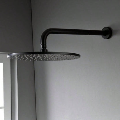 Rainfall Handheld Spray, In - Wall Installation, Anti - Corrosion Brass Body304 Stainless Steel, Modern Bathroom FixtureMatte Black