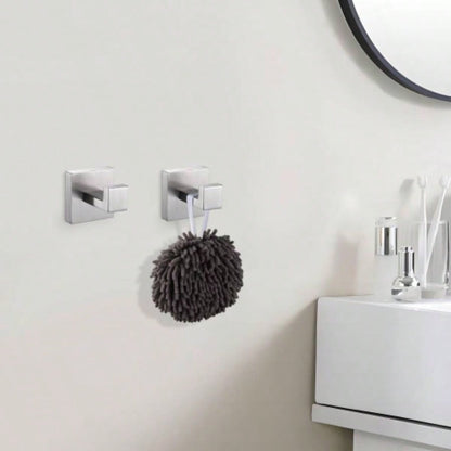 5 - Piece SUS304 Bathroom Set: Towel Bar+ Ring+ Hooks+ TP Holder, Brushed