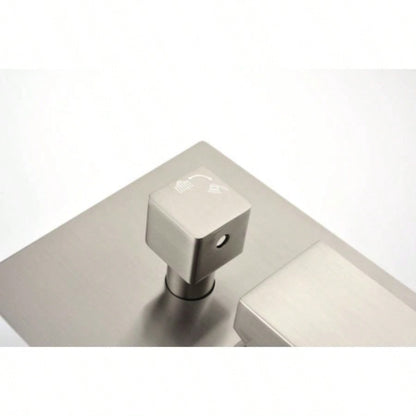 2 Way Outlet Function Solid Brass Shower Diverter Mixer Rough - In Shower Handle Kit