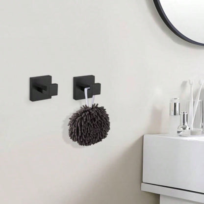 5 - Piece SUS304 Bathroom Set: Towel Bar+ Ring+ Hooks+ TP Holder, Brushed