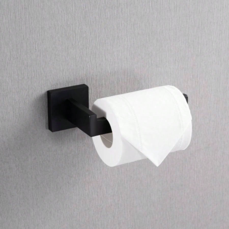 5 - Piece SUS304 Bathroom Set: Towel Bar+ Ring+ Hooks+ TP Holder, Brushed