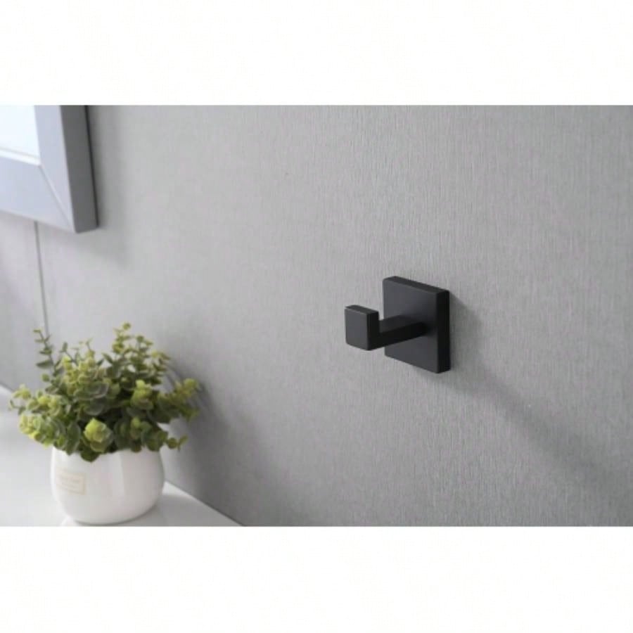 8 Pack Wall - Mounted Stainless Steel Bathroom Towel Hooks/Coat Hooks Bathroom, Bedroom, Kitchen