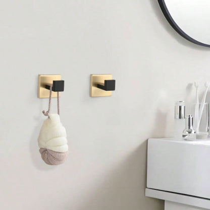 5 - Piece SUS304 Bathroom Set: Towel Bar+ Ring+ Hooks+ TP Holder, Brushed