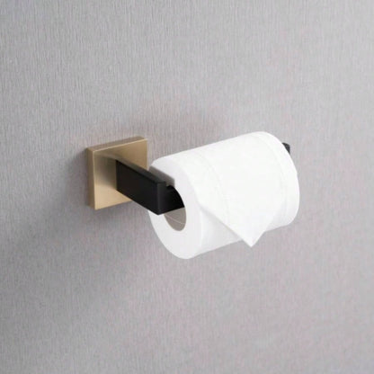 5 - Piece SUS304 Bathroom Set: Towel Bar+ Ring+ Hooks+ TP Holder, Brushed