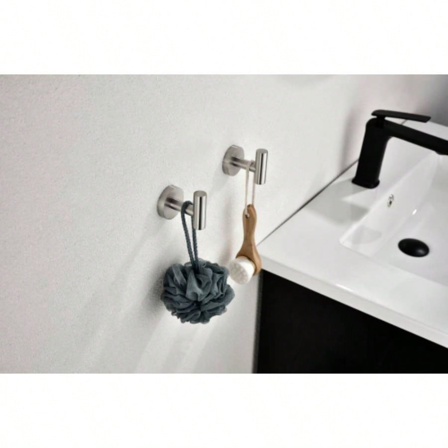 6 Piece Stainless Steel Bathroom Towel Rack Set Wall Mount