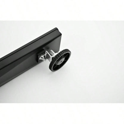 24 Inches Linear Shower Drain with Removable Quadrato Pattern Grate, 304 Stainless Shower Drain Included Hair Strainer and Leveling Feet, Flange